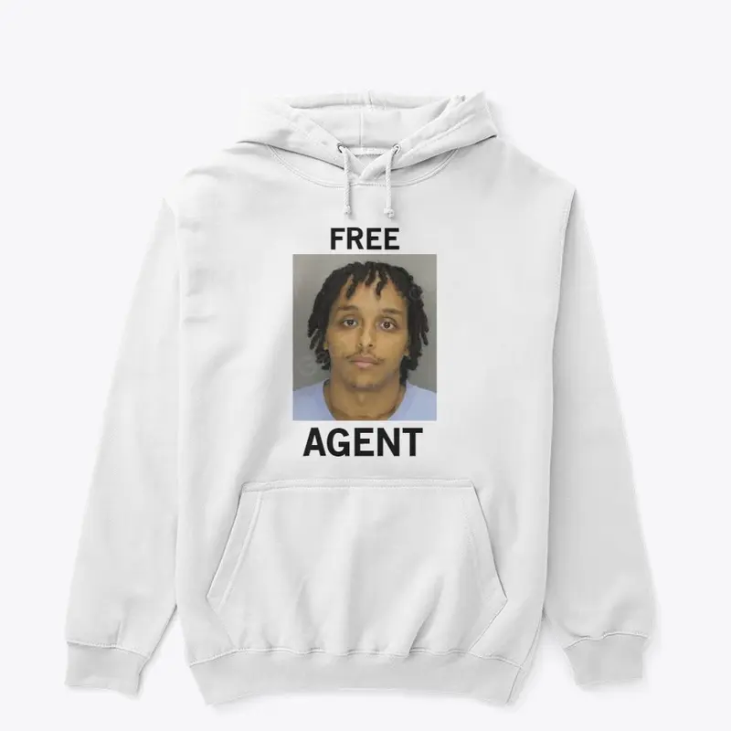 Free Agent White Tee or Hoodie