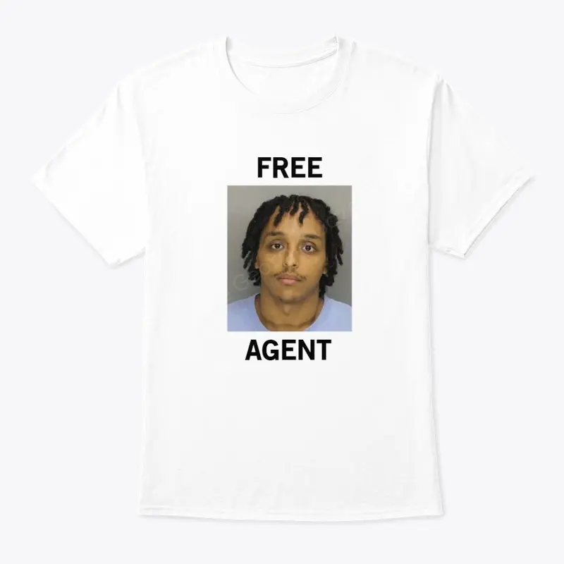 Free Agent White Tee or Hoodie