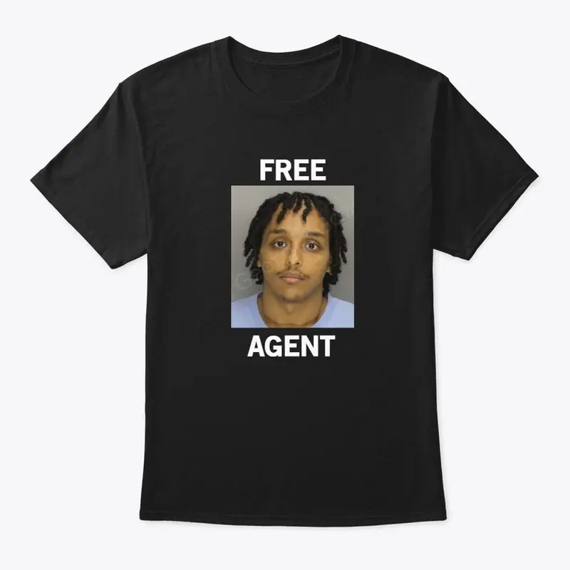 Free Agent  Black Tee OR Hoodie