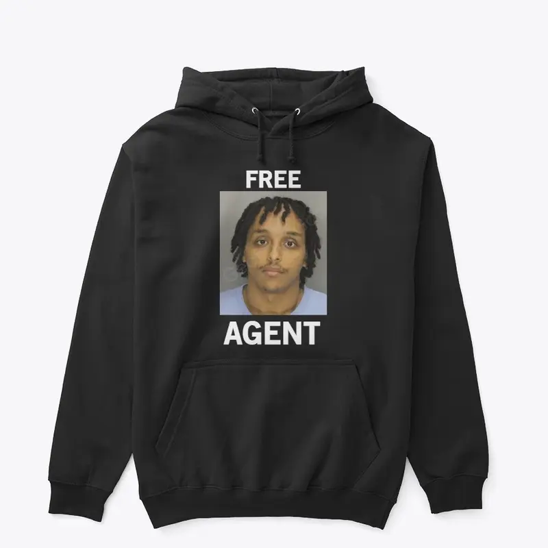 Free Agent  Black Tee OR Hoodie